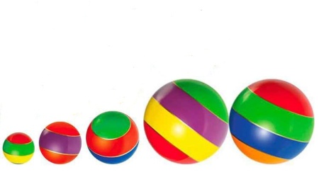 Купить Мячи резиновые (комплект из 5 мячей различного диаметра) в Заволжье 