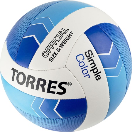 Купить Мяч волейбольный Torres Simple Color любительский р.5 в Заволжье 